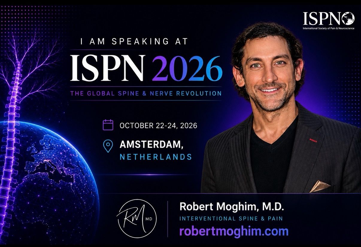 I AM SPEAKING AT ISPN 2026 THE GLOBAL SPINE & NERVE REVOLUTION